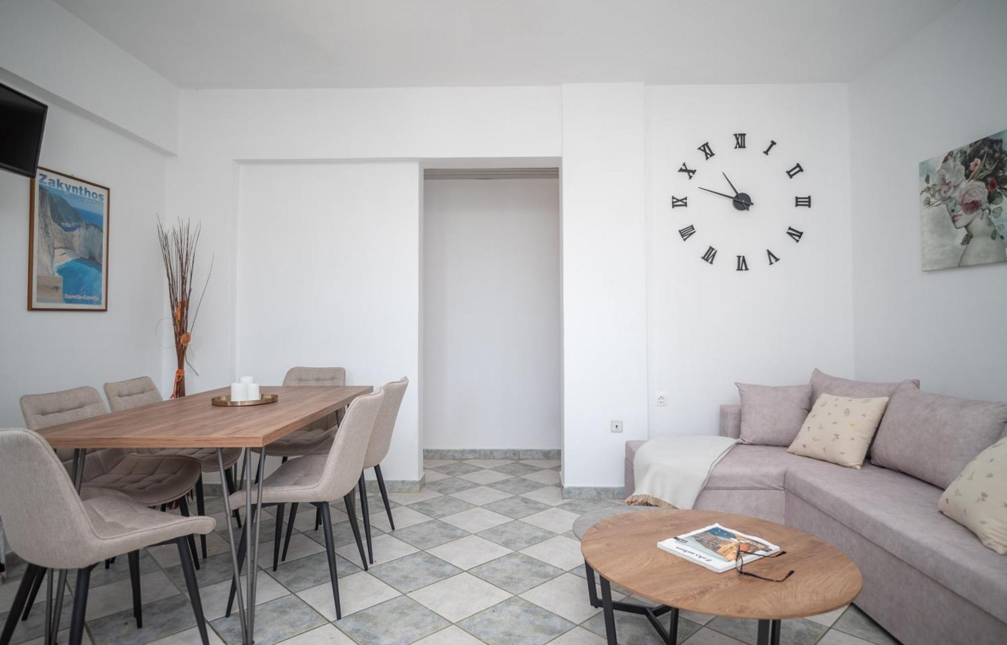 Daire Spiros Ii & 50m From Center 300m From Ideal For Families And Groups Laganas